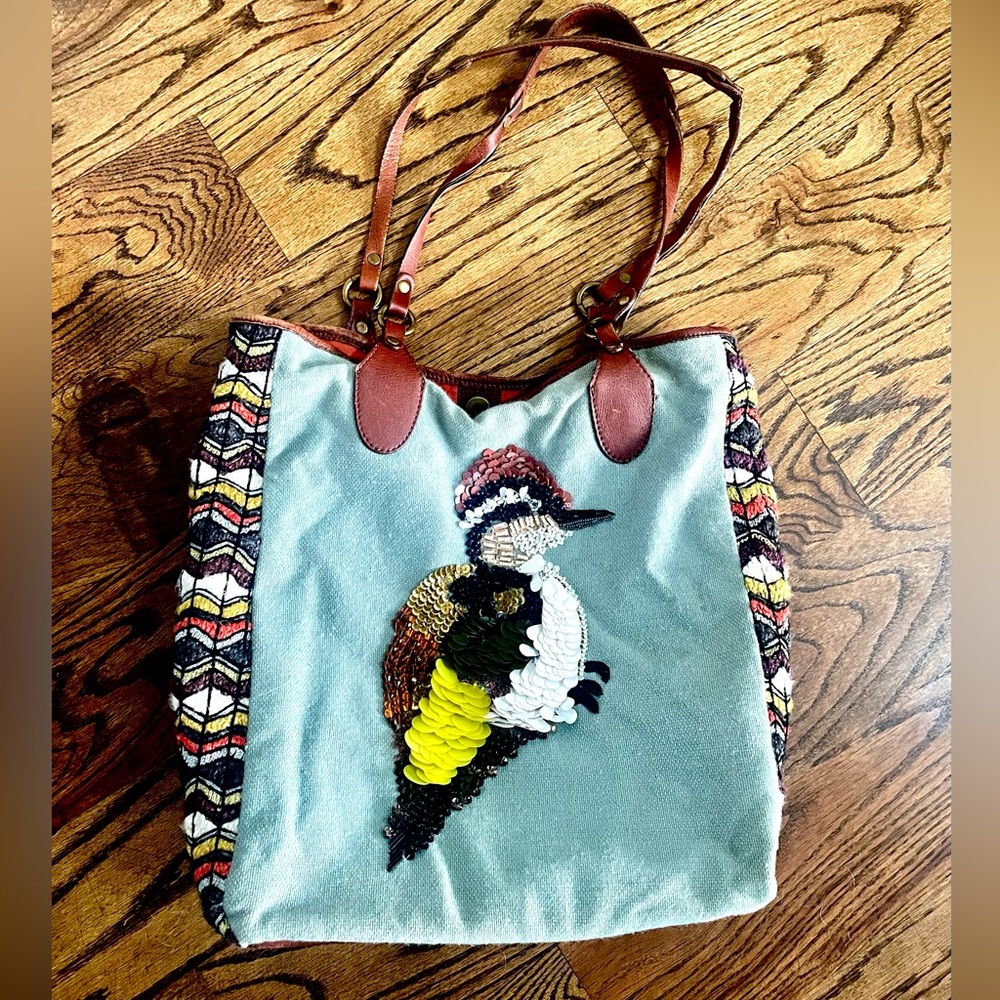 Jasper & Jeera Beaded tote